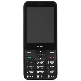  Мобильный телефон TEXET TM-423 Черный (127119) 