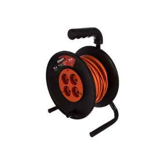  Удлинитель Gigant 80070 ПВС 2x1,5 30м на катушке 