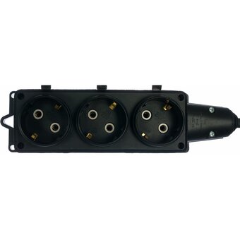  Удлинитель Союз 481S-4201 ТМ 3 гнезда 3700Вт з/к КГ IP-44 10м 