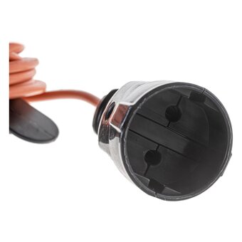  Удлинитель силовой GLANZEN ER-50-001 на рамке штепс. гнездо ПВС 2*0.75 50м 00012316 