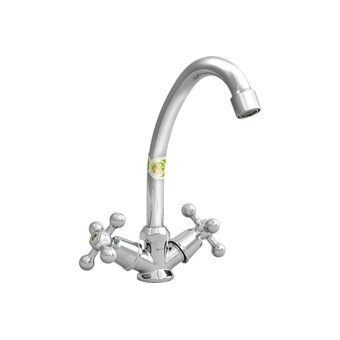  Смеситель для мойки Juguni JGN0340 0402.657 двуручный 
