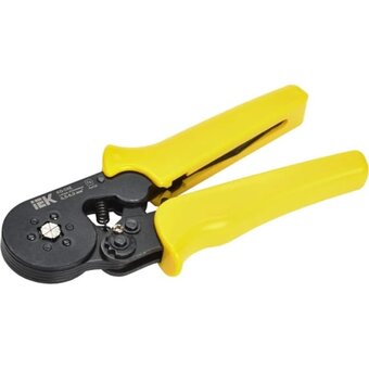  Клещи обжимные IEK КО-08Е ИЭК (TKL10-D6) 0.5-6.0 кв.мм шестигранные 