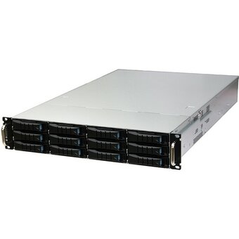  Корпус AIC XE1-2ET00-08 RSC-2ET, 2U, 12x 3.5" hot-swap bays, tool-less and 2.5" HDD tray, 800W CRPS redundant power supply, 2x 15mm 2.5"HDD 