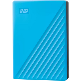  Внешний HDD Western Digital WDBPKJ0050BBL-WESN 5TB,My Passport 2.5", USB 3.2, Синий 