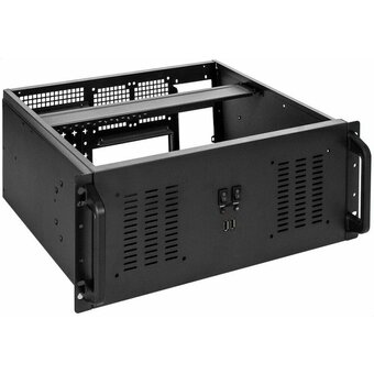  Корпус ExeGate Pro 4U350-02 EX295480RUS RM 19", высота 4U, глубина 350, без БП, 2*USB 