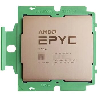  Процессор AMD Epyc 9754 100-000001234 X128 SP5 OEM 360W 2250 