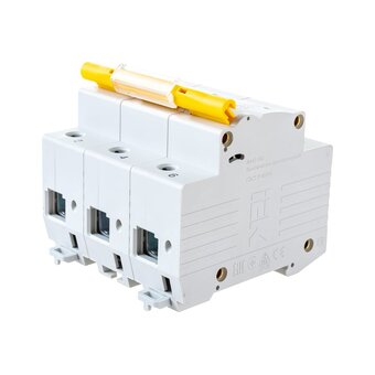  Выключатель автоматический IEK ВА47-100 (MVA40-3-100-D) 3Р100А 10кА х-ка D 