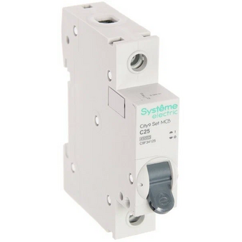  Выключатель автоматический Systeme electric City9 Set C9F34150 (АВ) С 50А 1P 4.5kA 230В 