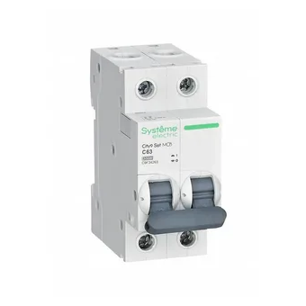  Выключатель автоматический Systeme electric City9 Set C9F34206 (АВ) С 6А 2P 4.5kA 230В 