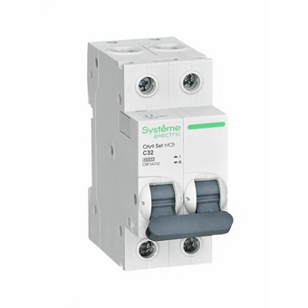  Выключатель автоматический Systeme electric City9 Set C9F34232 (АВ) С 32А 2P 4.5kA 230В 