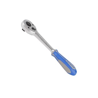  Ключ трещотка KING TONY 4771-10GR 1/2", 250 мм, 32 зубца, флажковая с кнопкой 