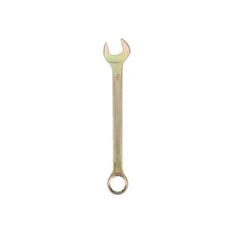  Ключ комбинированный REXANT 12-5816-2 27мм, желтый цинк 
