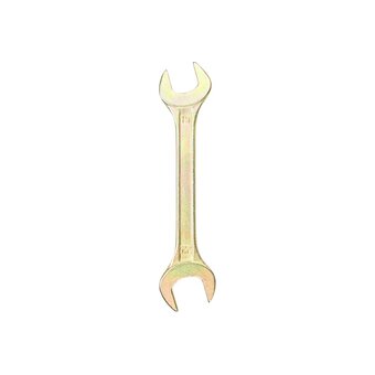  Ключ гаечный рожковый REXANT 12-5831-2 19х22мм, желтый цинк 