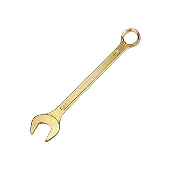  Ключ комбинированный REXANT 12-5817-2 30мм, желтый цинк 