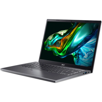  Ноутбук Acer Aspire 5 A514-56M-52QS (NX.KH6CD.003) Core i5 1335U 16Gb SSD512Gb Intel Iris Xe graphics 14" IPS WUXGA (1920x1200) noOS black 