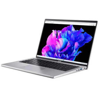  Ноутбук Acer Swift Go 14 SFG14-71-51EJ (NX.KMZCD.002) Ryzen 5 7530U 16Gb SSD512Gb AMD Radeon 14" OLED 2.8K (2880x1800) Windows 11 Home silver 