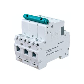  Выключатель автоматический DEKraft ВА-101 11080DEK 3Р 25А х-ка C 4,5кА 