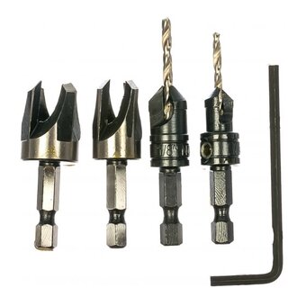  Набор резаки д/пробок зенкер DEWALT DT7620-QZ 