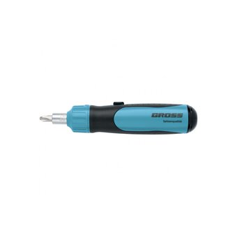  Отвертка реверсивная GROSS 11611, механизм SmartPush, 12шт, S2 