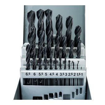  Набор сверл по металлу KEIL 300500113 HSS DIN 338 1-13мм 25шт 