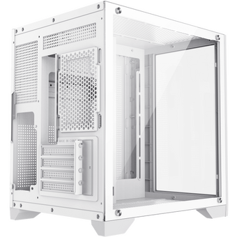  Корпус GameMax Infinity Mini White без БП (Micro ATX, Белый, 1*USB 3.0, 2*USB 2.0, Зак. стекло) 