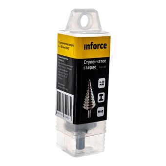  Ступенчатое сверло Inforce 11-01-490 4-30мм M42 