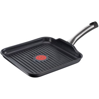  Сковорода-гриль Tefal Exception C6334072 квадратная 26см (без крышки) черный (2100107942) 