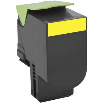  Картридж GalaPrint GP-80C8HY0 для принтеров Lexmark LaserPrinter CX410/CX510 Yellow 3000 копий 