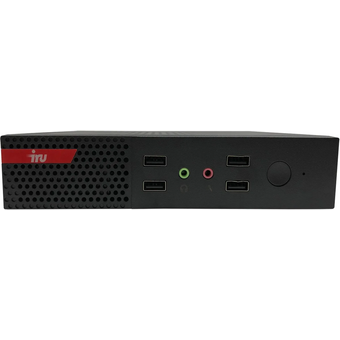 Неттоп IRU Office 310H5PTF (1981123) i5 10400 (2.9) 16Gb SSD256Gb UHDG 630 Free DOS GbitEth WiFi BT черный (1981123) 