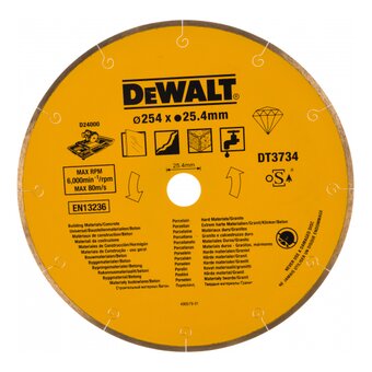  Диск алмазный Dewalt DT3734-XJ 