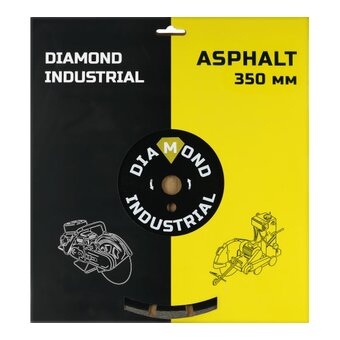  Диск алмазный сегментный по асфальту Diamond Industrial 35025,4 (DIDA350) 