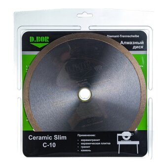 Алмазный диск D.BOR Ceramic Slim C-10 (D-CS-C-10-0250-030) 250x1,8x30/25,4 