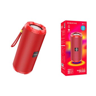  Портативная колонка Borofone BR15 Smart sports, red 