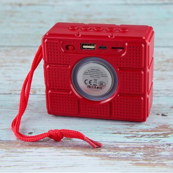  Портативная колонка Borofone BR16 Gage sports, red 