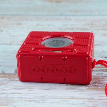  Портативная колонка Borofone BR16 Gage sports, red 