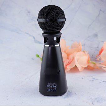  Микрофон караоке Hoco BK6 Hi-song K song black 