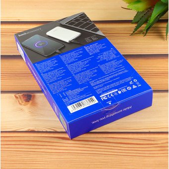  Аккумулятор внешний HOCO Q1 Kraft fully compatible 10000mAh (белый) 