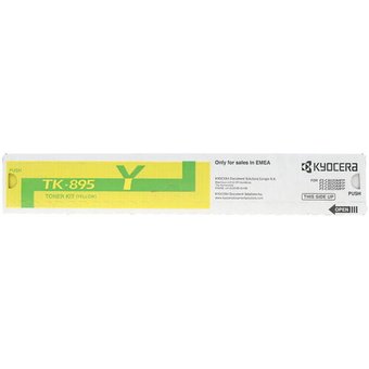  Катридж T2 TK-895Y (TC-K895Y) для Kyocera FS-C8020/C8025/C8520/C8525 (6000 стр.) желтый, с чипом 