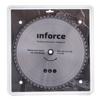  Пильный диск Inforce 11-01-613 305х25.4х60 по металлу 