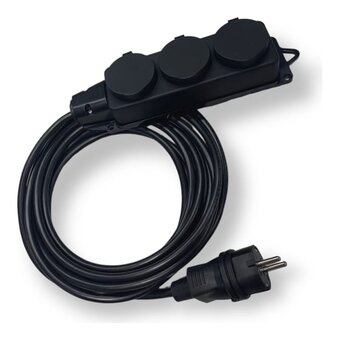  Силовой удлинитель iTOK i-CONNECT-SU-KG-325-3-44-5 с заземлением КГтп-ХЛ 3x2,5мм 3 гнезда IP44 ГОСТ 5м 