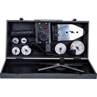  Паяльник для полипропиленовых труб Спец ПТП-1000 СПЕЦ-3268 980Вт 50-300° 6шт насадок кейс 