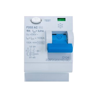  УЗО ABB F202 AC-16/0,01 (2CSF202001R0160) 2-модульный 