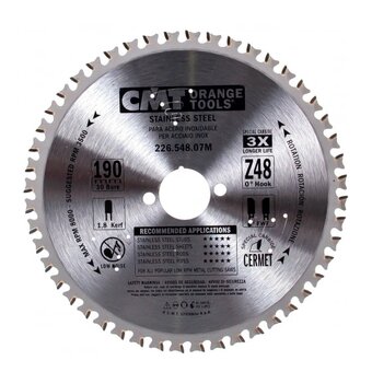  Пила сухой рез CMT 190x1,8/1,4x30 Z48 HWG 226.548.07M 