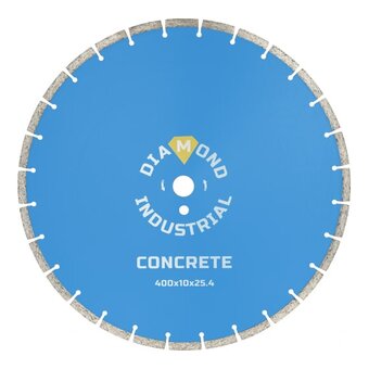  Диск алмазный сегментный по бетону Diamond Industrial 40025,4 (DIDC400) 