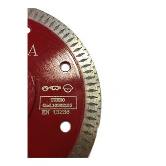  Диск алмазный Solga Diamant Hard Materials 10302125 1,2мм сплошной гранит, керамогранит 125мм/22,23 