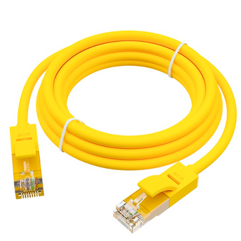  Патч-корд Greenconnect GCR-LNC02-20.0m прямой 20.0m, UTP кат.5e, желтый 