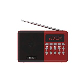  Радиоприёмник RITMIX RPR-002 Red 