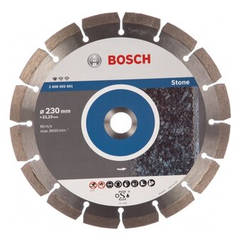  Алмазный диск Bosch Professional for Stone 2608602601 230-22, 23 