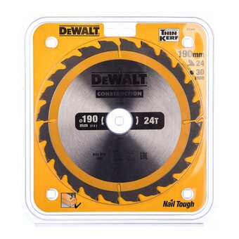  Пильный диск Dewalt Construct DT1944-QZ 190/30 