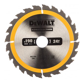  Пильный диск Dewalt Construct DT1944-QZ 190/30 
